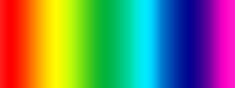 A rainbow gradient